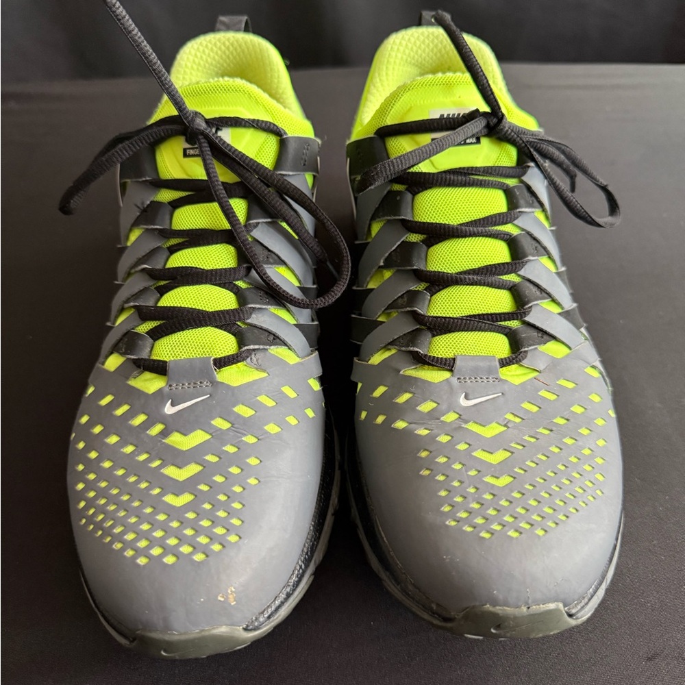 Nike Gray and Neon Green Sneakers